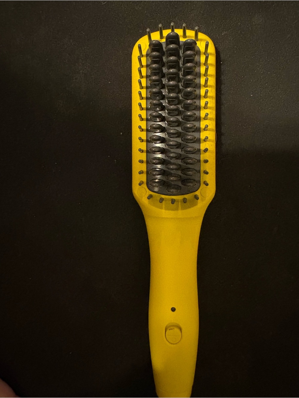 Drybat Yellow Baby Brush Crush -  Straightening Brush - Heated Styling Tool